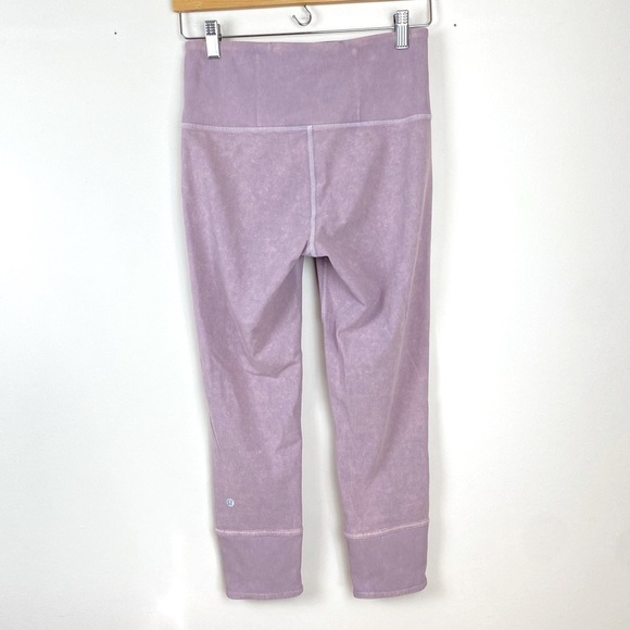 Lululemon Wunder Under Crop 23" *Ribbed
Washed Antoinette - Picture 2 of 8